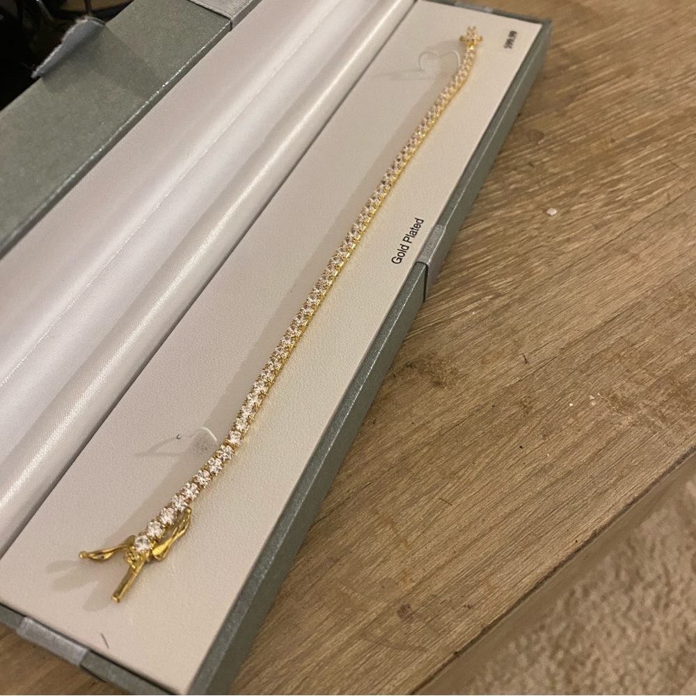 TENNIS BRACELET GOLD